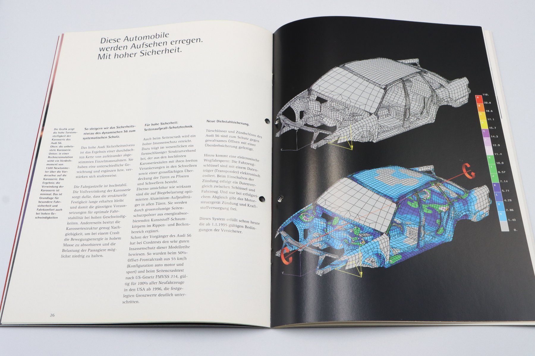 Audi Documenti: Audi S6 Limousine / Avant 1994 Prospekt – Usato da Bühl b.Aarberg venduto da Collectorpassions 5