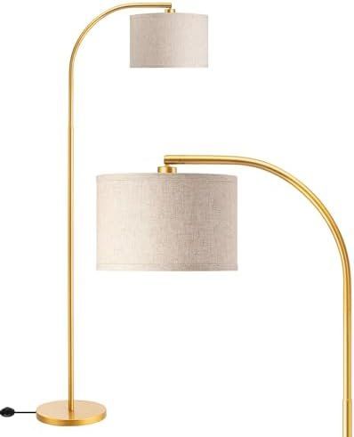 Lampade: Stehlampe Wohnzimmer 161cm Bogenlampe Verstellem Beigen – Nuovo e nell'imballaggio originale da Hundwil venduto da tec_mm27 1