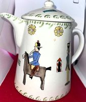 Krug mit Deckel Steingut Antik Rariatät Schweizer Handwerk