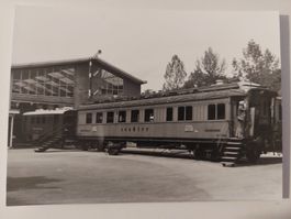 Bahnwagen Foto 12x8.5