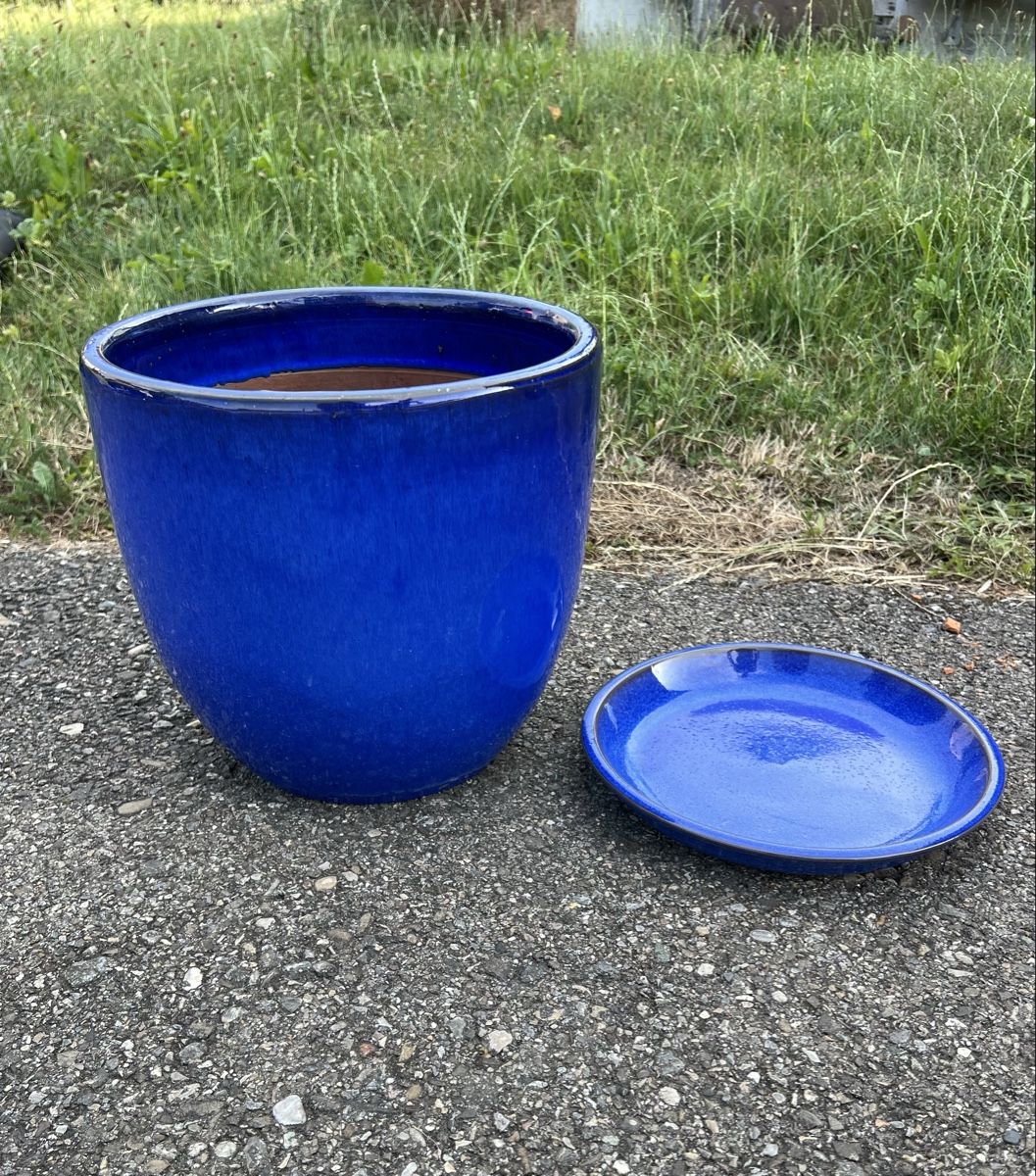 Pots de fleurs: Handmade Tontopf-Set Blau – Neuf (Voir description) à Emmen par max_679d 4