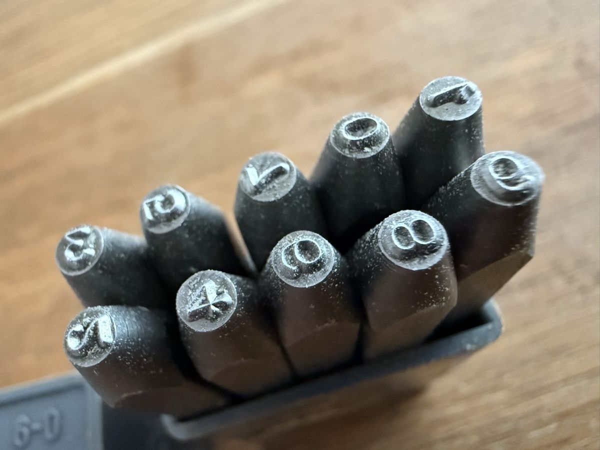 Stempel: Schlagstempel Schlagzahlen Punzen Stempel – Gebraucht aus Goldach von Donpancho 1