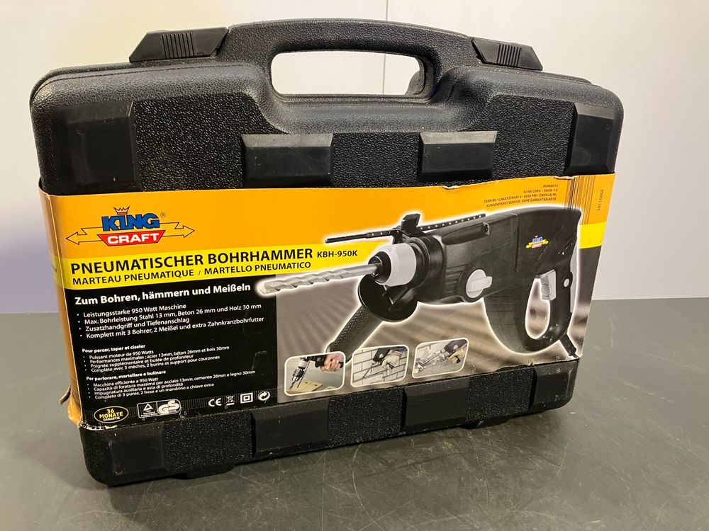 neuer King Craft - Pneum. Bohrhammer KBH-950K /950W ab 1.- (Neu (gemäss ...