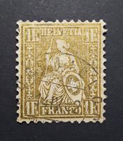 SBK 52 Sitzende Helvetia Stempel Cortaillod