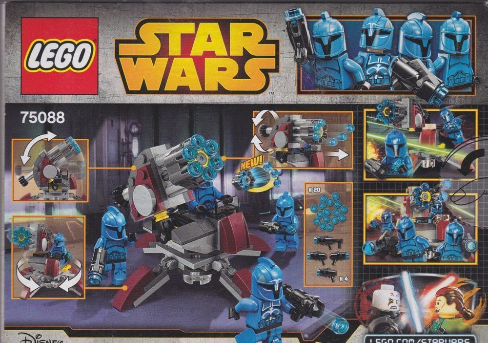 LEGO STAR WARS 75088 SENATE COMMANDO TROOPER damaged box | Kaufen auf ...