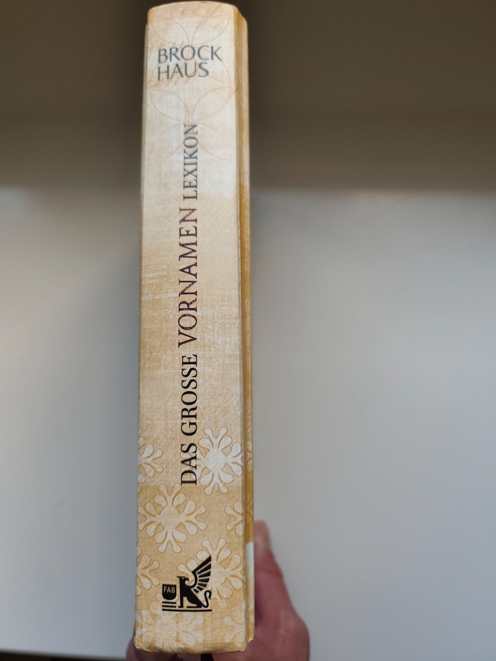 Bücher: Das Grosse Vornamen Lexikon – Gebraucht aus Endingen von Ferguson83 1