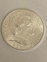100 FF commém. de 1984 argent Marie Curie