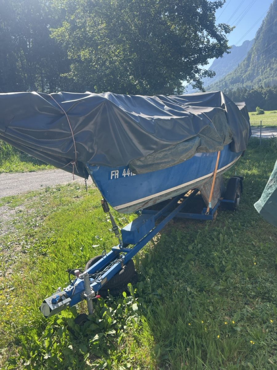 Anhänger: Bootstrailer mi Segelboot  – Gebraucht aus Spiegel b. Bern von Vimoo 4