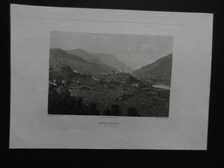 Incisioni: Bellinzona von Ringger – Usato da Risch venduto da Rischli15