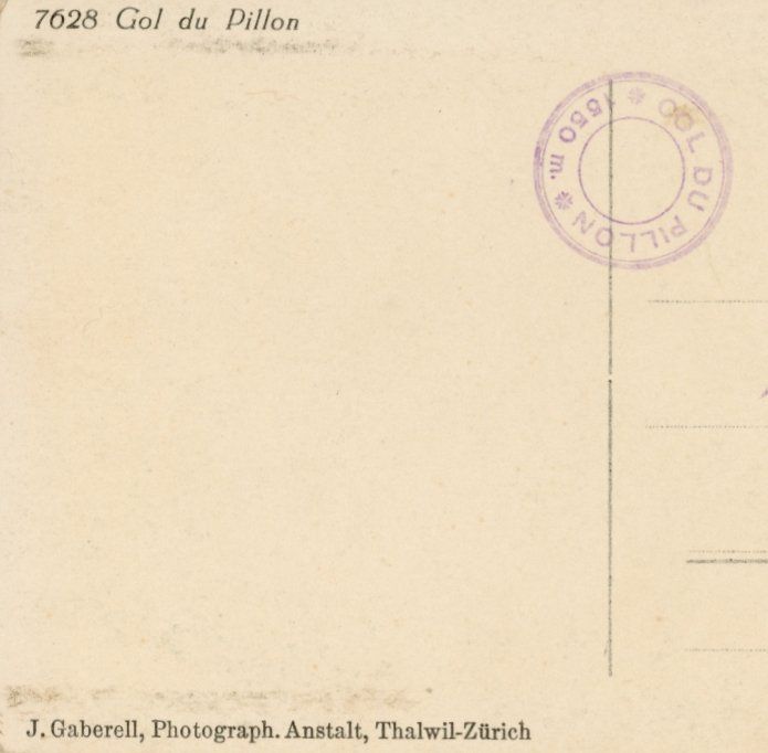 Ansichtskarten: Col du Pillon   VD  -  Oldtimer et Attelage  /  auto – Gebraucht aus Brig von Valcards54 1