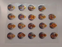 Lot d'opercules - Kafferahmdeckeli set