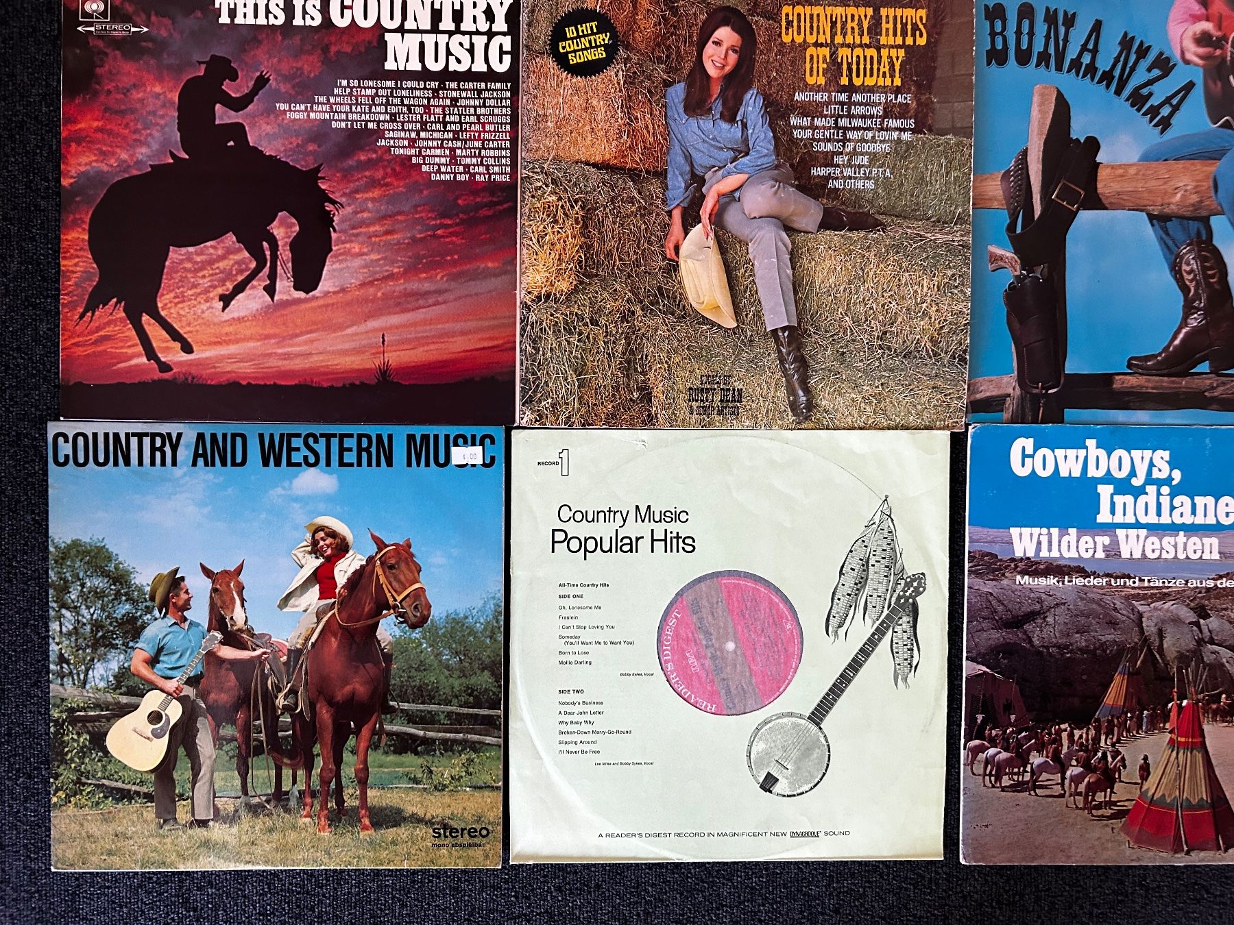 Dischi in vinile: Country & Western Sampler 12 Stk. gebraucht – Usato da Aesch BL venduto da BernisFlomi 3