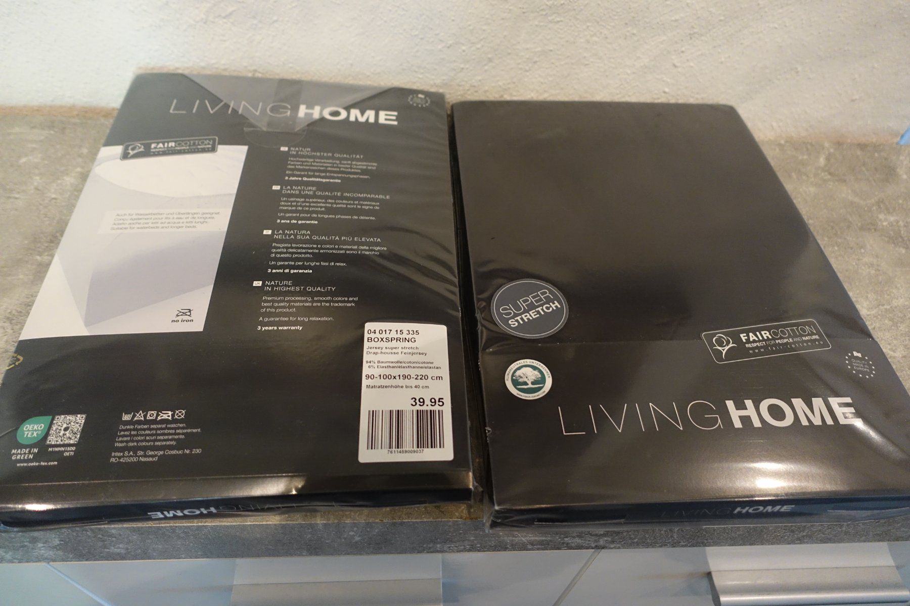 Bettwäsche: 2Stk. Fixleintücher für Boxspringbett – Neu und originalverpackt aus Belp von Mazarron58 1