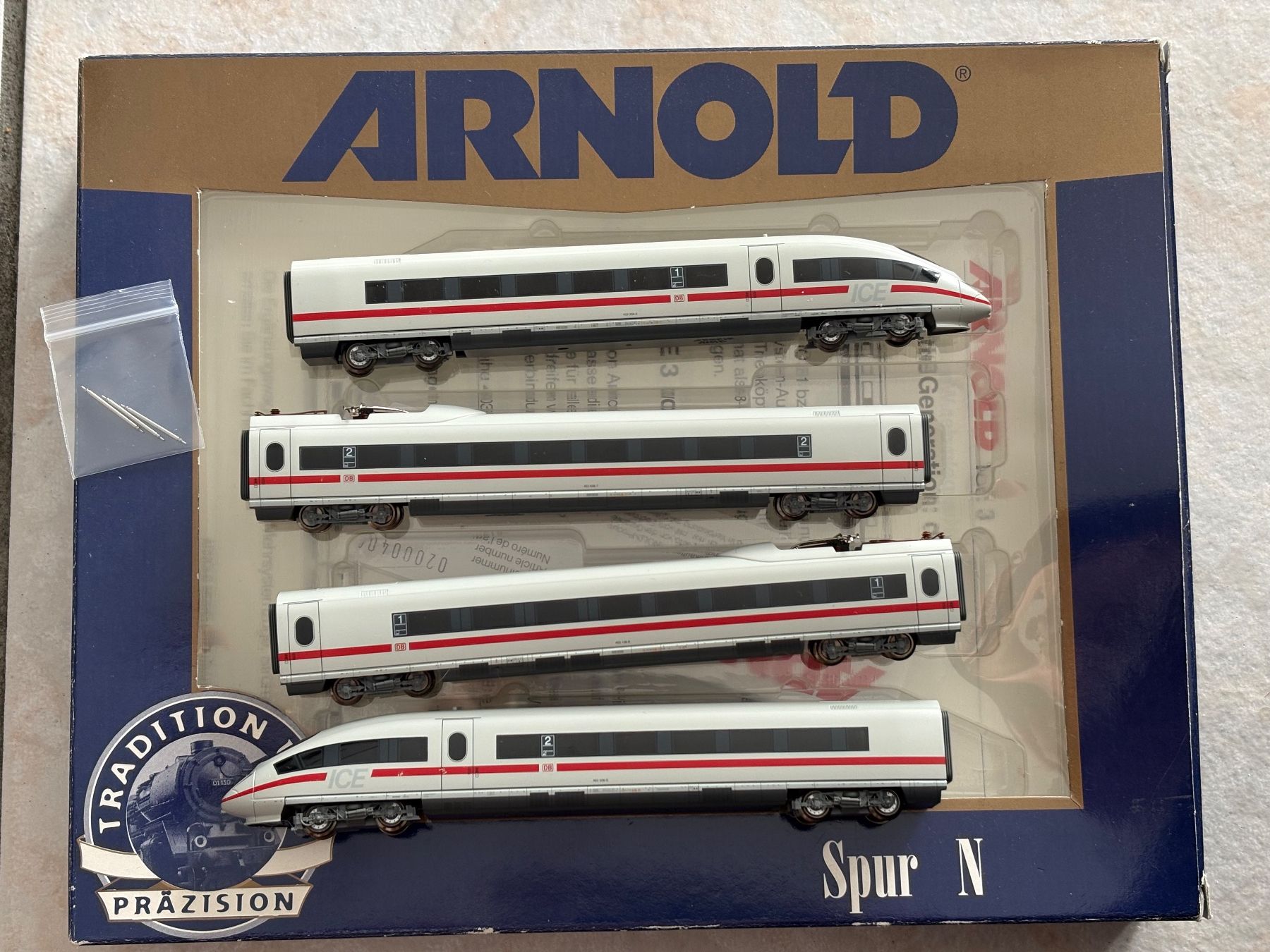 Arnold Modelleisenbahnen: Arnold 0200 ICE 3 Zahnrad Stahl – Neu (gemäss Beschreibung) aus Hauterive NE von eriamch 2