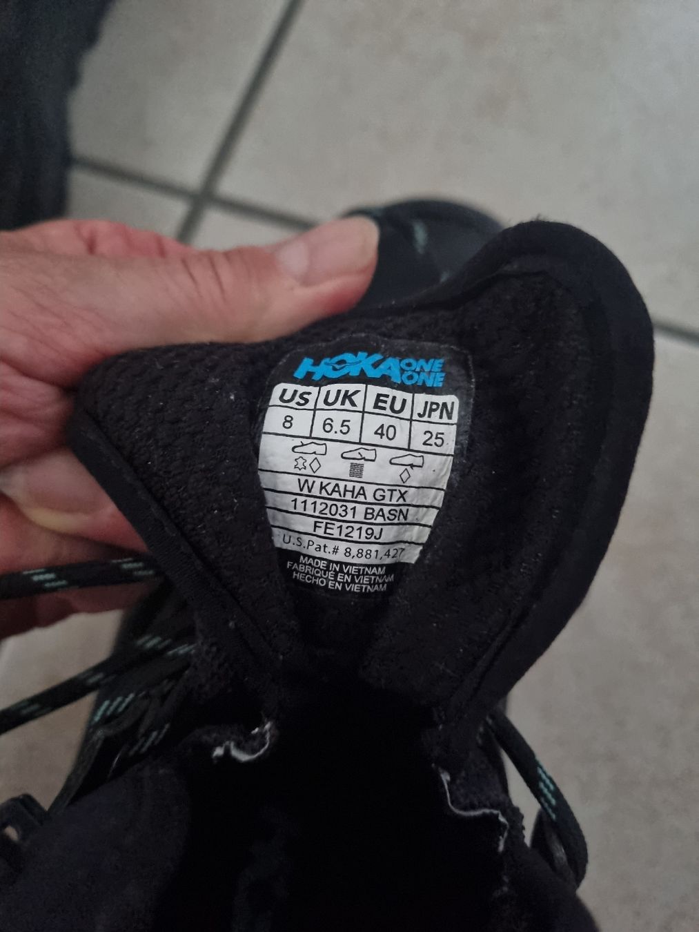 Hoka One One Herrenschuhe: Wanderschuhe GORE-TEX HOKA KAHA GTX Grösse 40  oder 6.5 – Gebraucht aus Stans von laslabambala 3