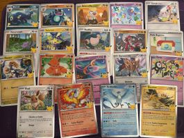 Pokémon 30 ans fr lot de carte