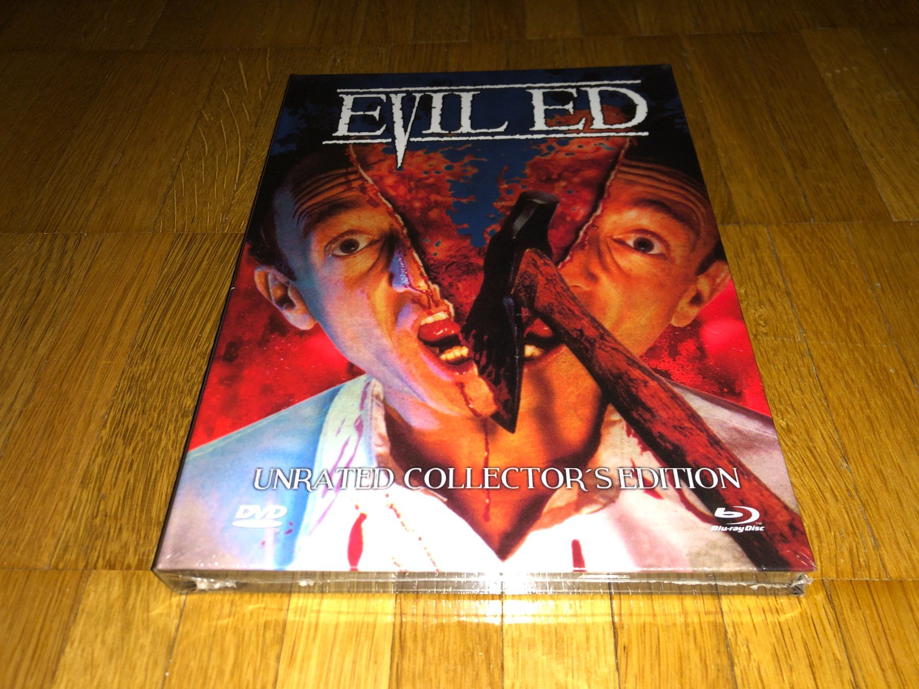Alle DVDs: Evil Ed - MEDIABOOK - B - UNCUT – Neu und originalverpackt aus Basel von havsok