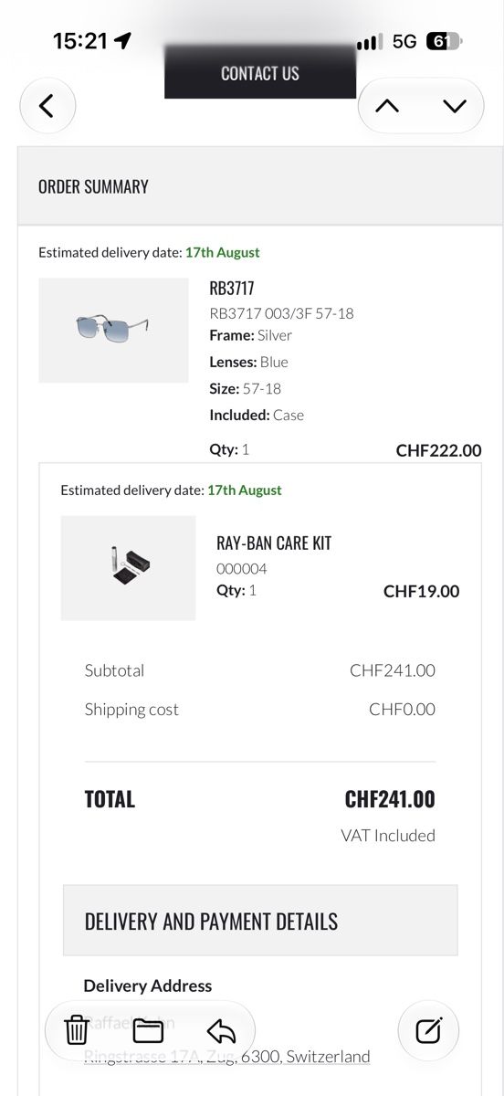 Ray-Ban Brillen & Gläser: Ray Ban RB 3717 – Neu (gemäss Beschreibung) aus Zug von Raffael23 8