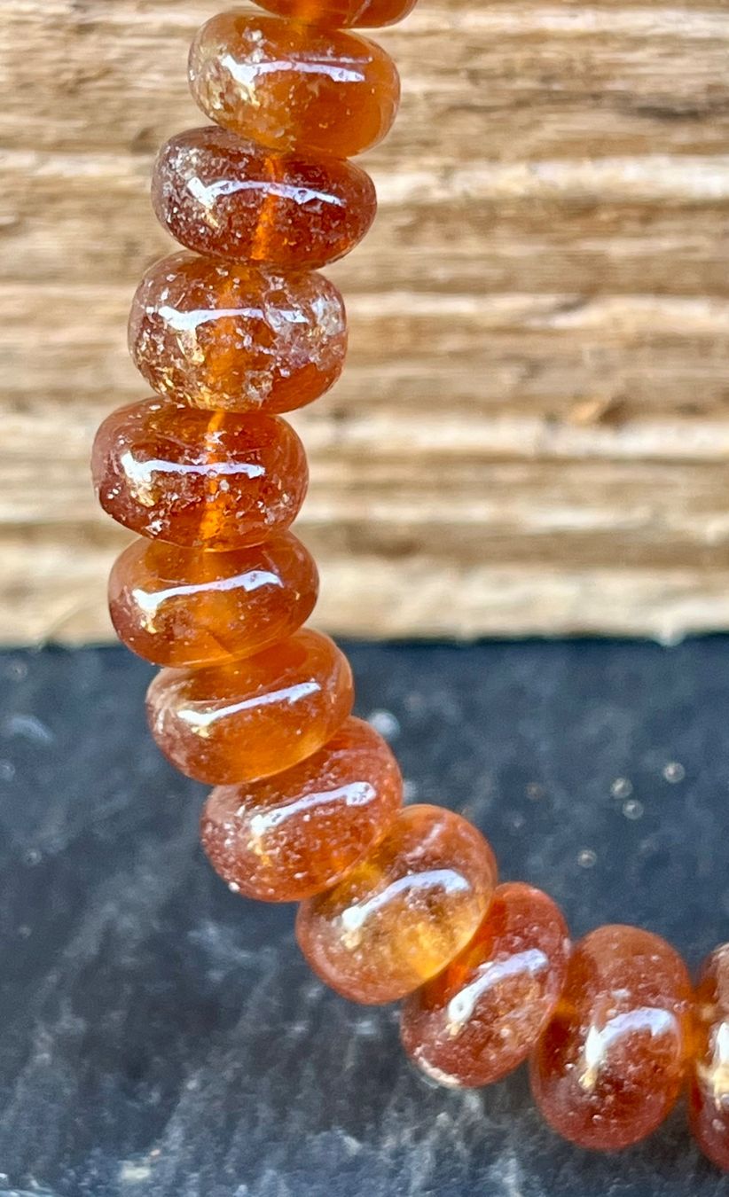 Catenine: Hessonit Granat Kette, Aktion, alter Preis 69.-- – Nuovo (secondo la descrizione) da Diegten venduto da hamofi57