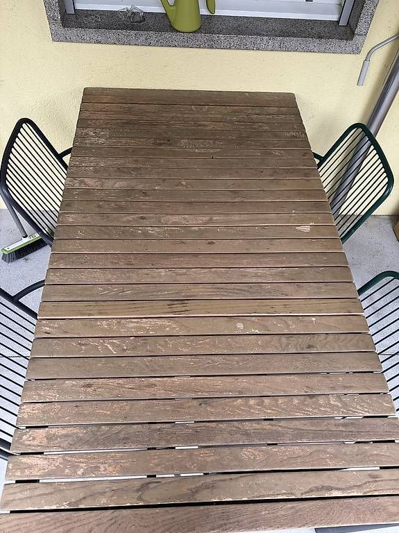 Set di tavolo e panche: Gartentisch + 4 Stühle mit Kissen – Usato da Liebefeld venduto da ric_s9xk 2