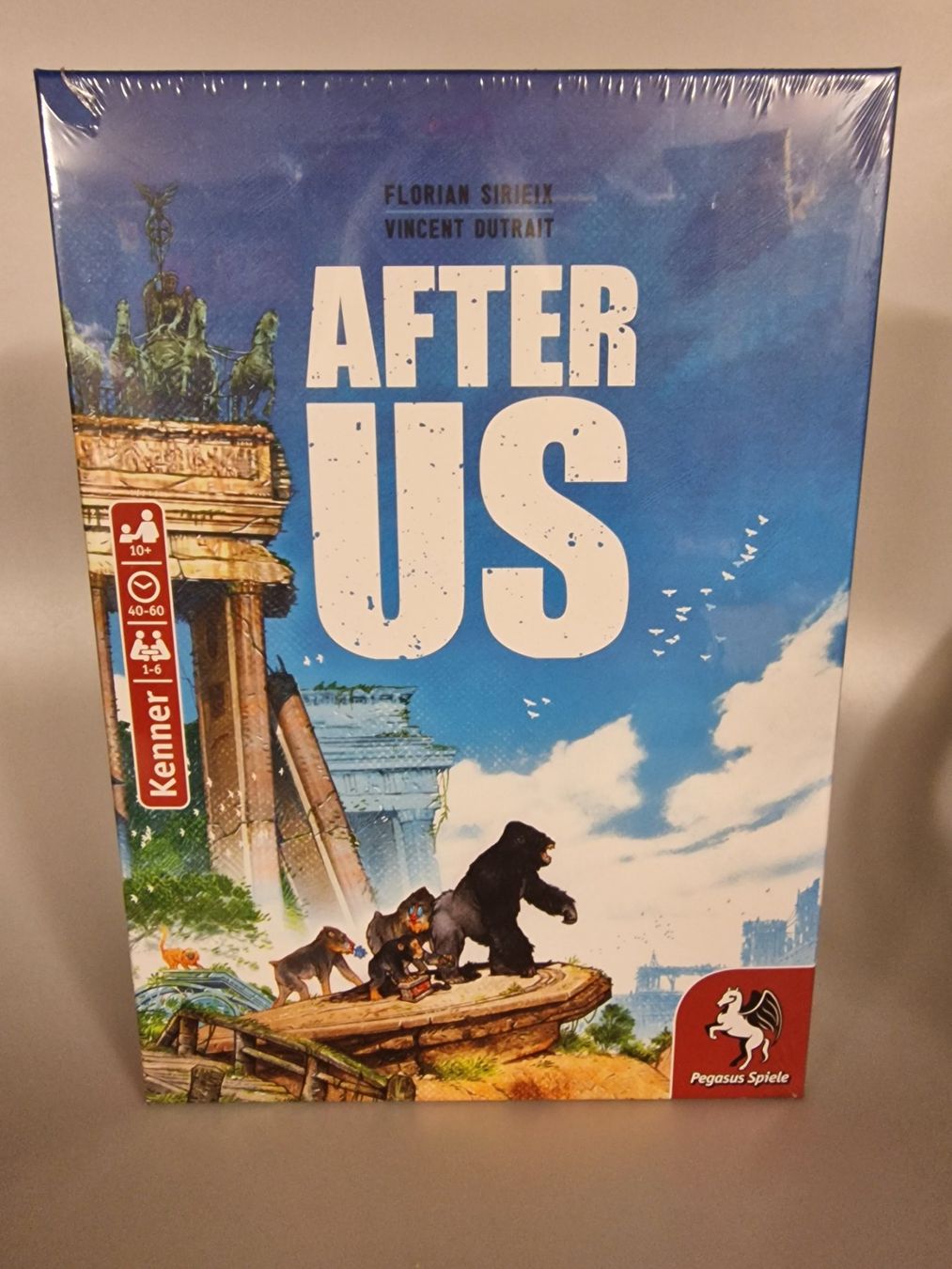 Pegasus Spiele Giochi: After Us Brettspiel Neu – Nuovo e nell'imballaggio originale da Oberuzwil venduto da aseinkaufswelt