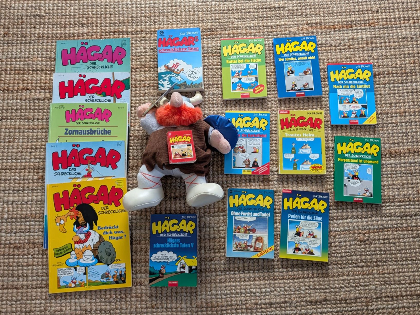 Comics: Hägar der Schreckliche Comic Sammlung & Plüschtier – Gebraucht aus Nänikon von Haexli_70