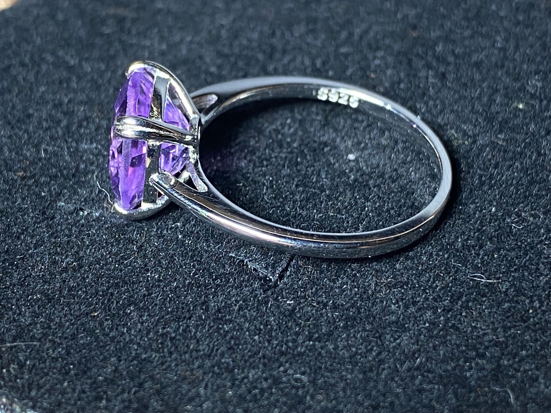 Ringe: Amethyst Ring Silber 925 vergoldet 💎✨ – Neu und originalverpackt aus Laax GR von Kiki-Kingdom2 4