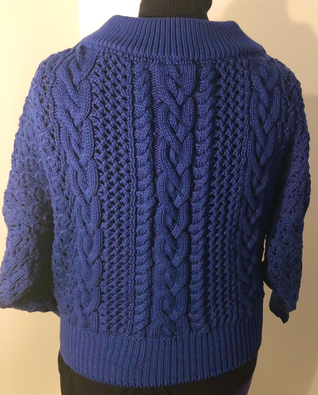 Pullover & Sweatshirts: Baumwoll-Pullover, marineblau, Rundneck, Brusnika – Neu (gemäss Beschreibung) aus Au ZH von hoppundex 1