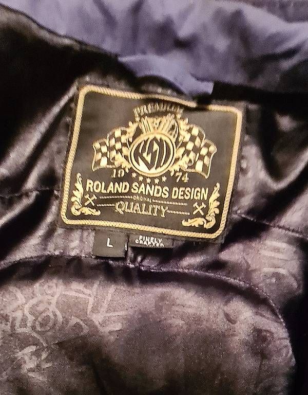 Giacche: Roland Sands Tracker Wachs Motorrad Jacke – Usato da Stäfa venduto da haararchitect1970 4
