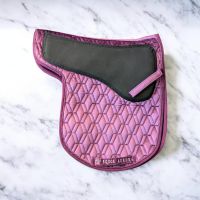 Satteldecke, Isländer, Samt, Rosa, Equos Aurora, Neu