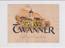 Etikette - Twanner (Bielersee) /bd