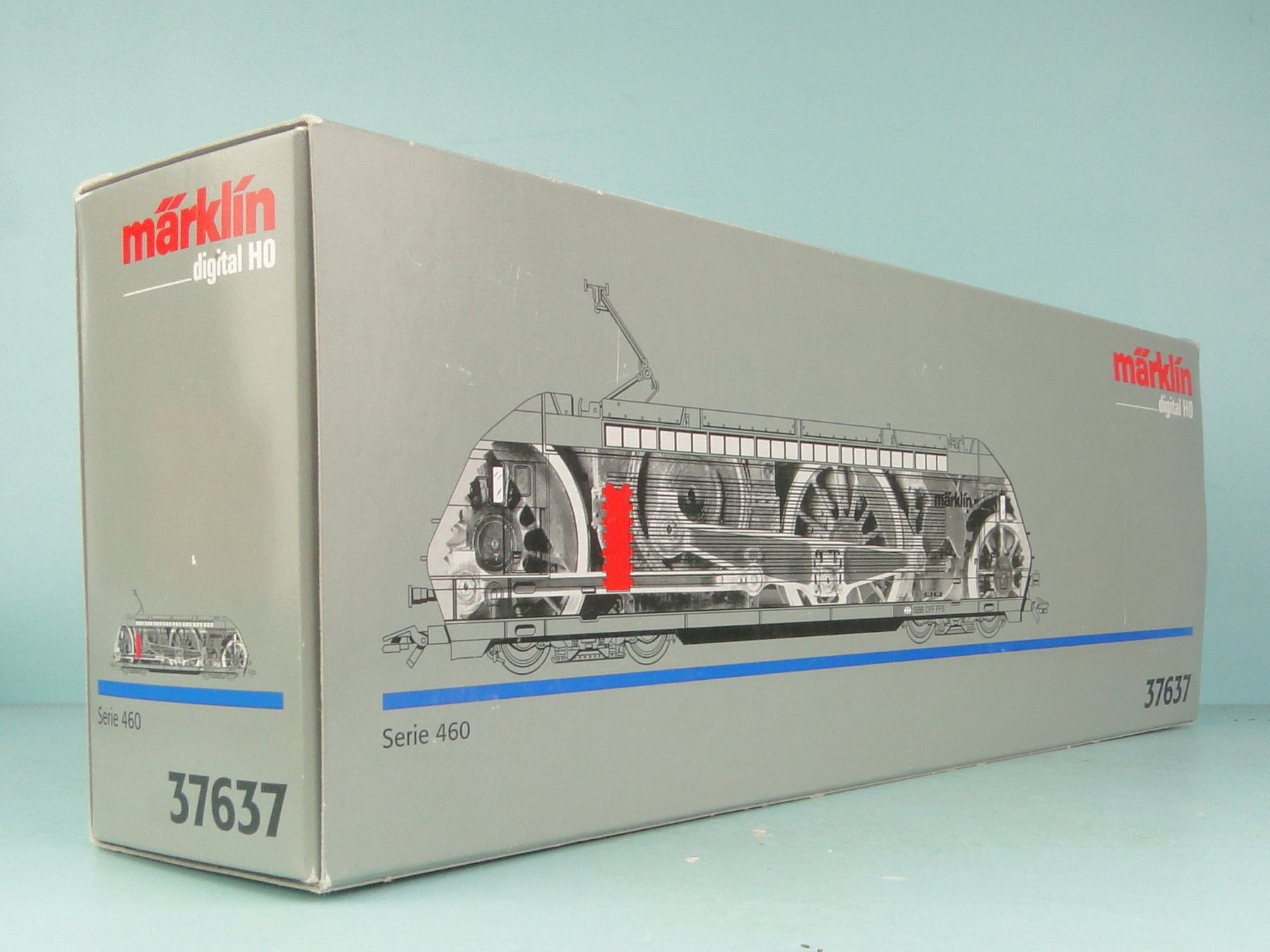 Märklin Modelleisenbahnen: Märklin leerer Karton 37637 SBB S 460 – Gebraucht aus Bülach von cann11 2