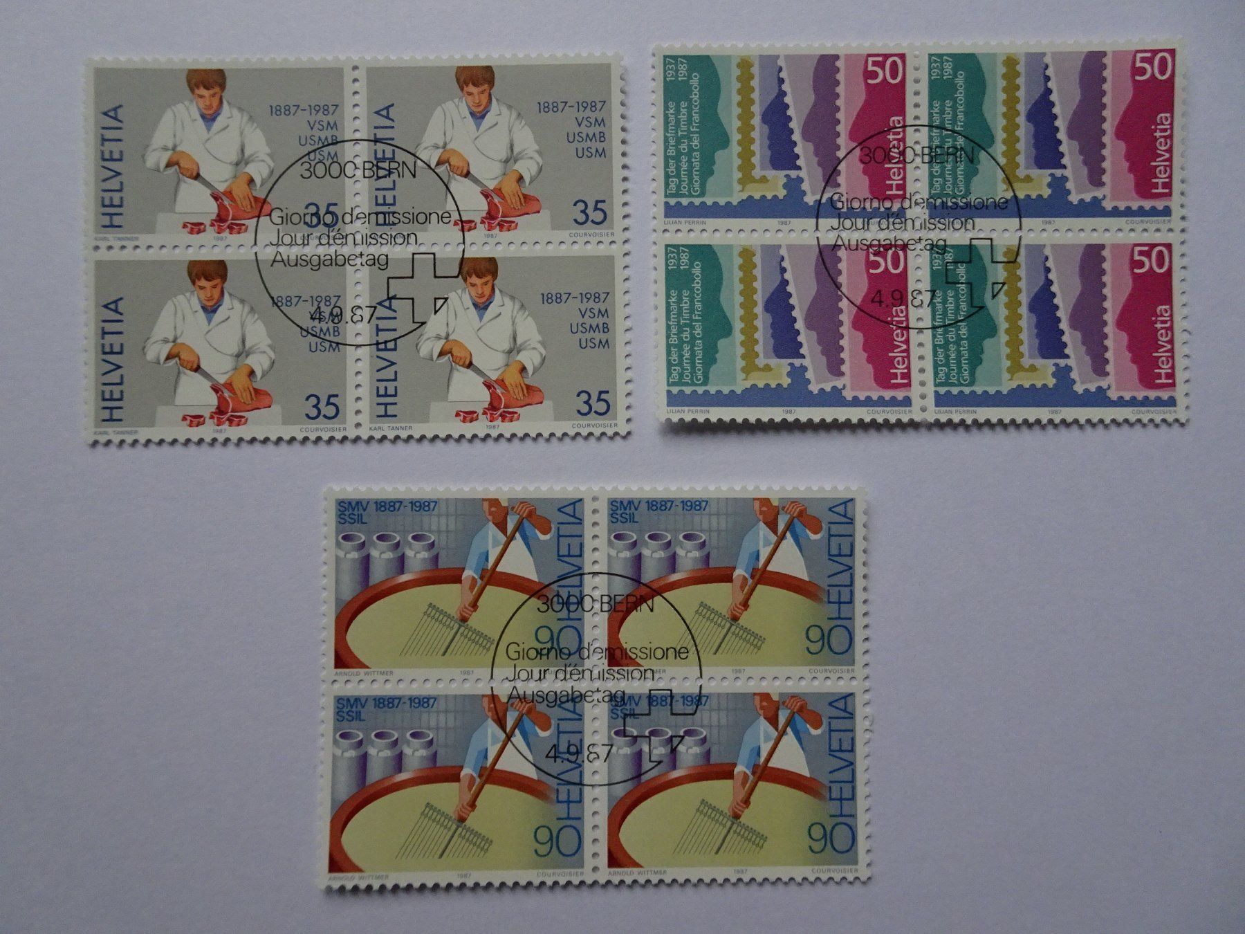 Alle Briefmarken: 1987 – Neu (gemäss Beschreibung) aus Aadorf von Chnorli-Furz