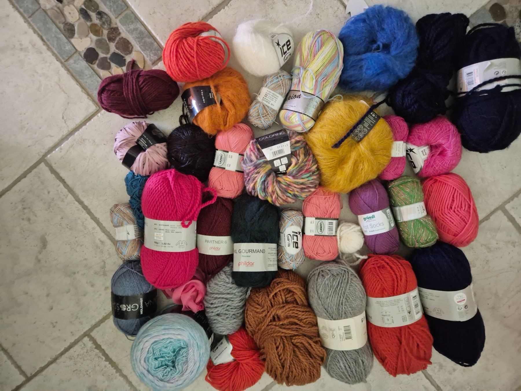 Wolle: destockage laine – Neu und originalverpackt aus Bulle von nora169