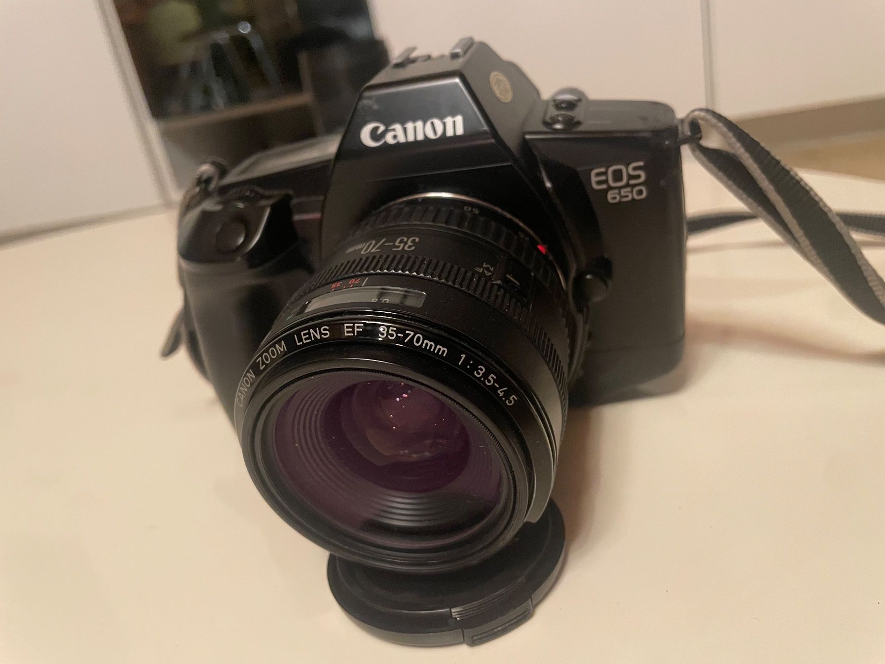 Canon Kamera: Canon EOS 650 Kamera Analog mit EF f3.5-4.5 zoom Objektiv – Gebraucht aus Embrach von xenovolcano 1