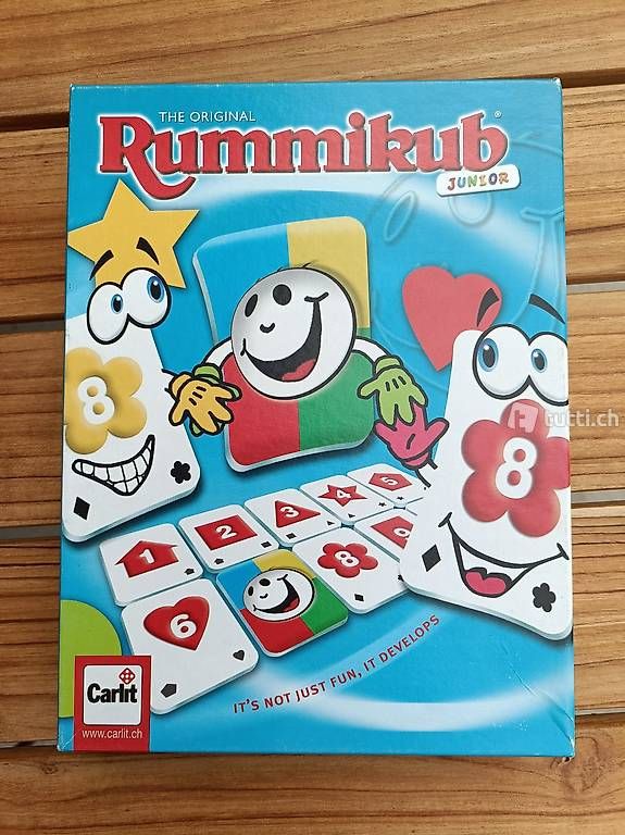 Carlit Giochi: Spiel Rummikub Junior, Marke Carlit – Usato da Münchenstein venduto da Bouba3