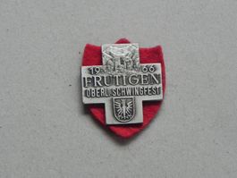 Abzeichen Oberl. Schwingfest Schwingen Frutigen BE 1966