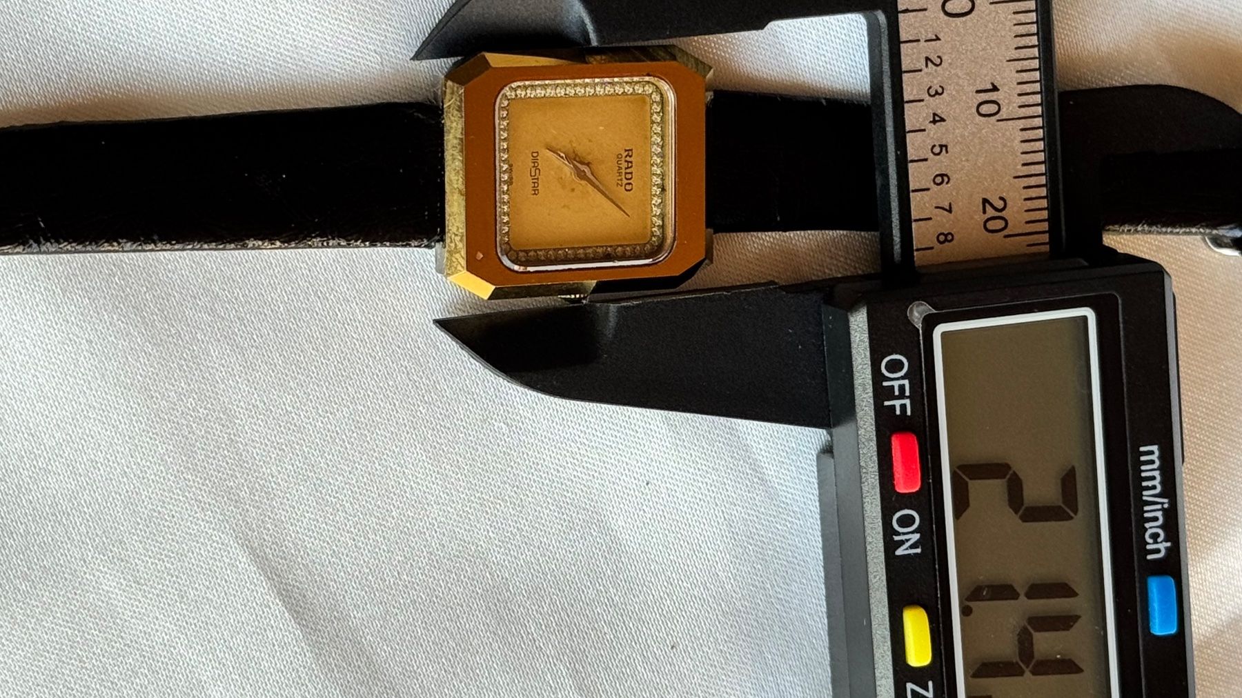 Rado Uhren: Rado Diastar mit Diamonds , Gold Optik, Quartz – Gebraucht aus Untersiggenthal von TimeandShine 7