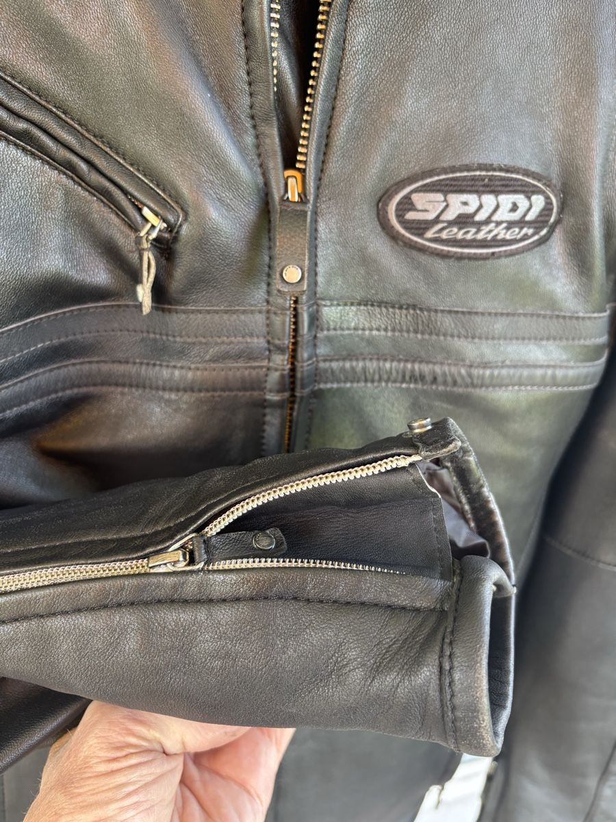 Spidi Jacken: SPIDI Leather Motorcycle Jacket Black Size XL Used – Gebraucht aus Rüschlikon von ArnaudEichenberger 7