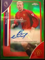 Topps Chrome - Paul Scholes Manchester United - Nr Auto /99