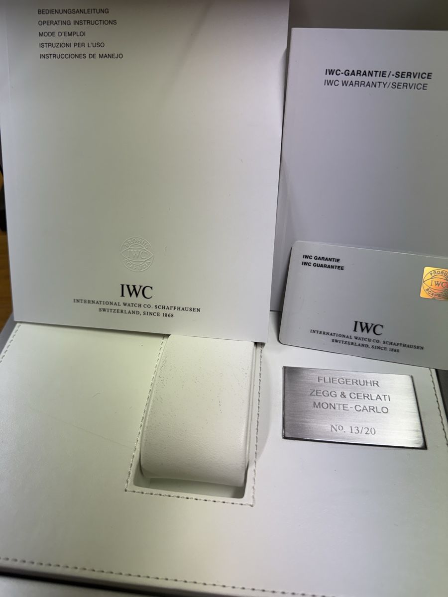 IWC Orologi: IWC BIG PILOT LIMITIERTE EDITION 20 STÜCK – Nuovo (secondo la descrizione) da Schaffhausen venduto da JohnT02 2