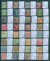 Griechenland Briefmarken Sammlung 1862-1885