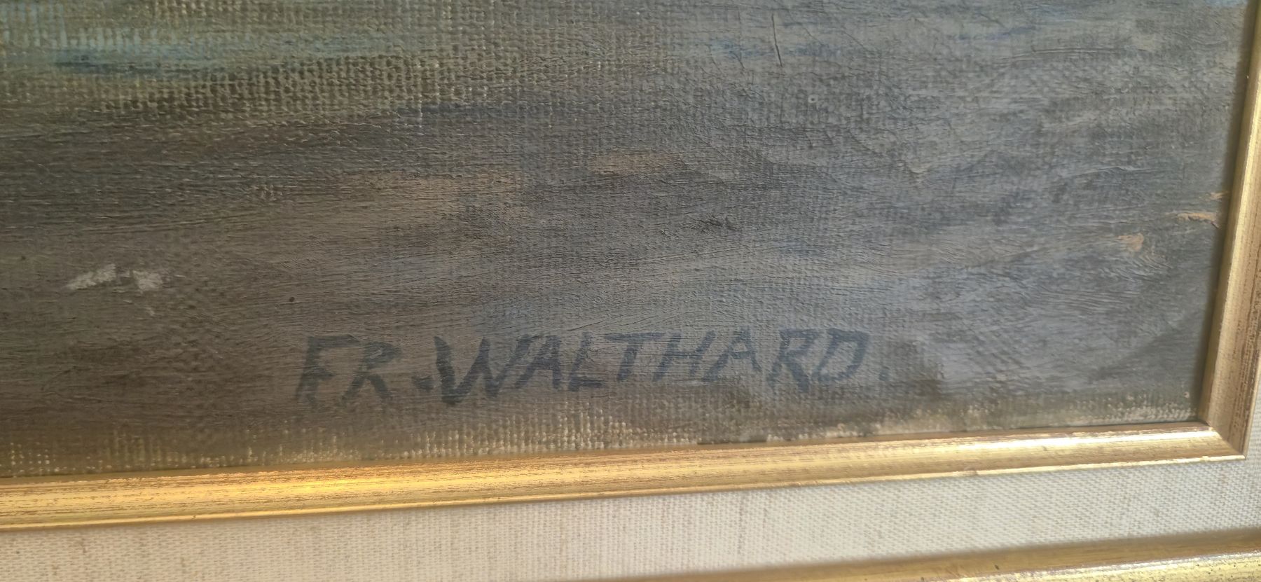 Dipinti: Friedrich Walthard,Bern,Schweiz – Usato da Meilen venduto da COSTA_ABC 2