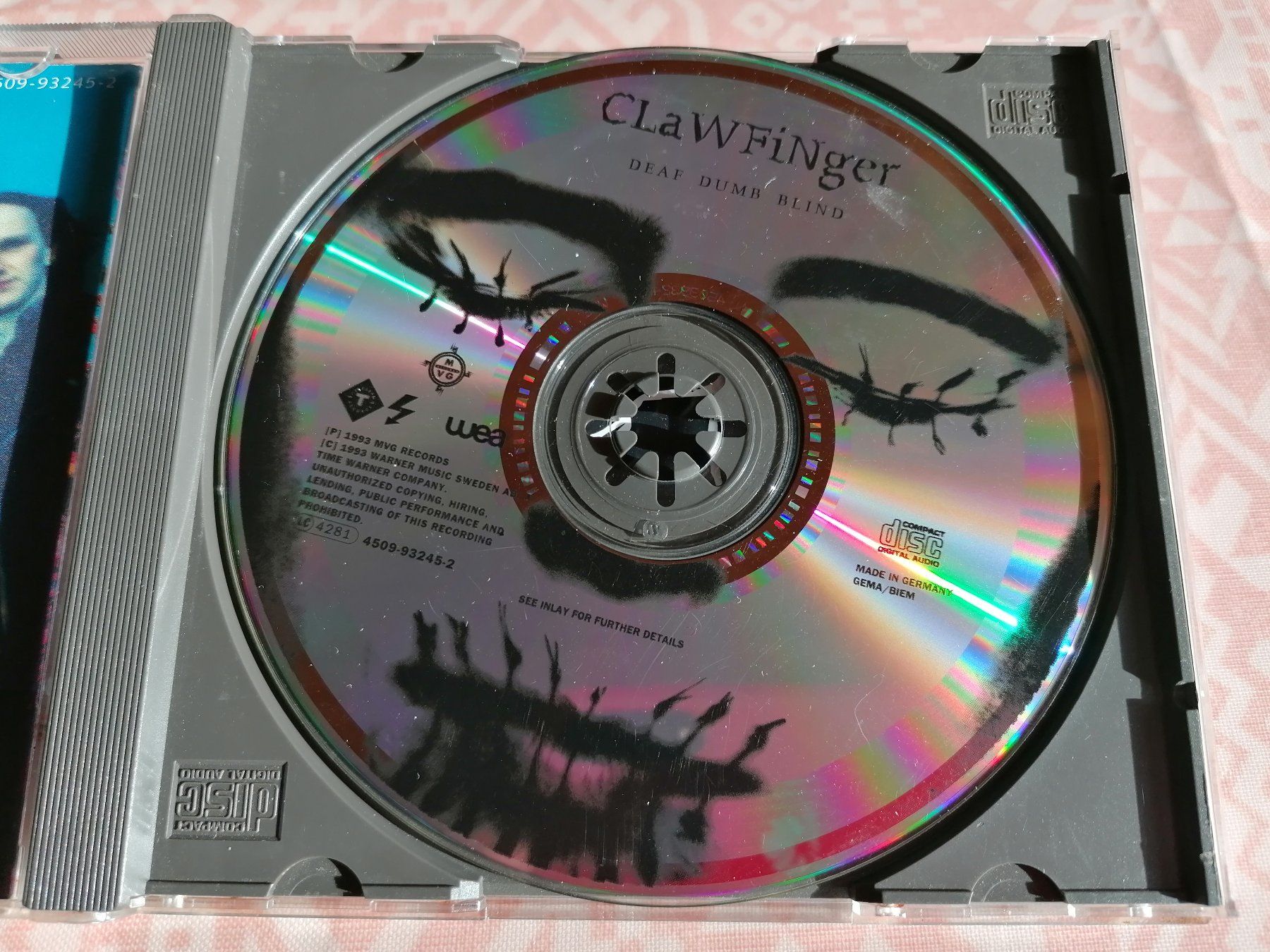 CD: CLAWFINGER - DEAF DUMB BLIND – Usato da Ermenswil venduto da easyric 1