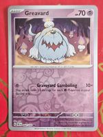 Greavard - Pokemon Reverse Holo Paldean Fates