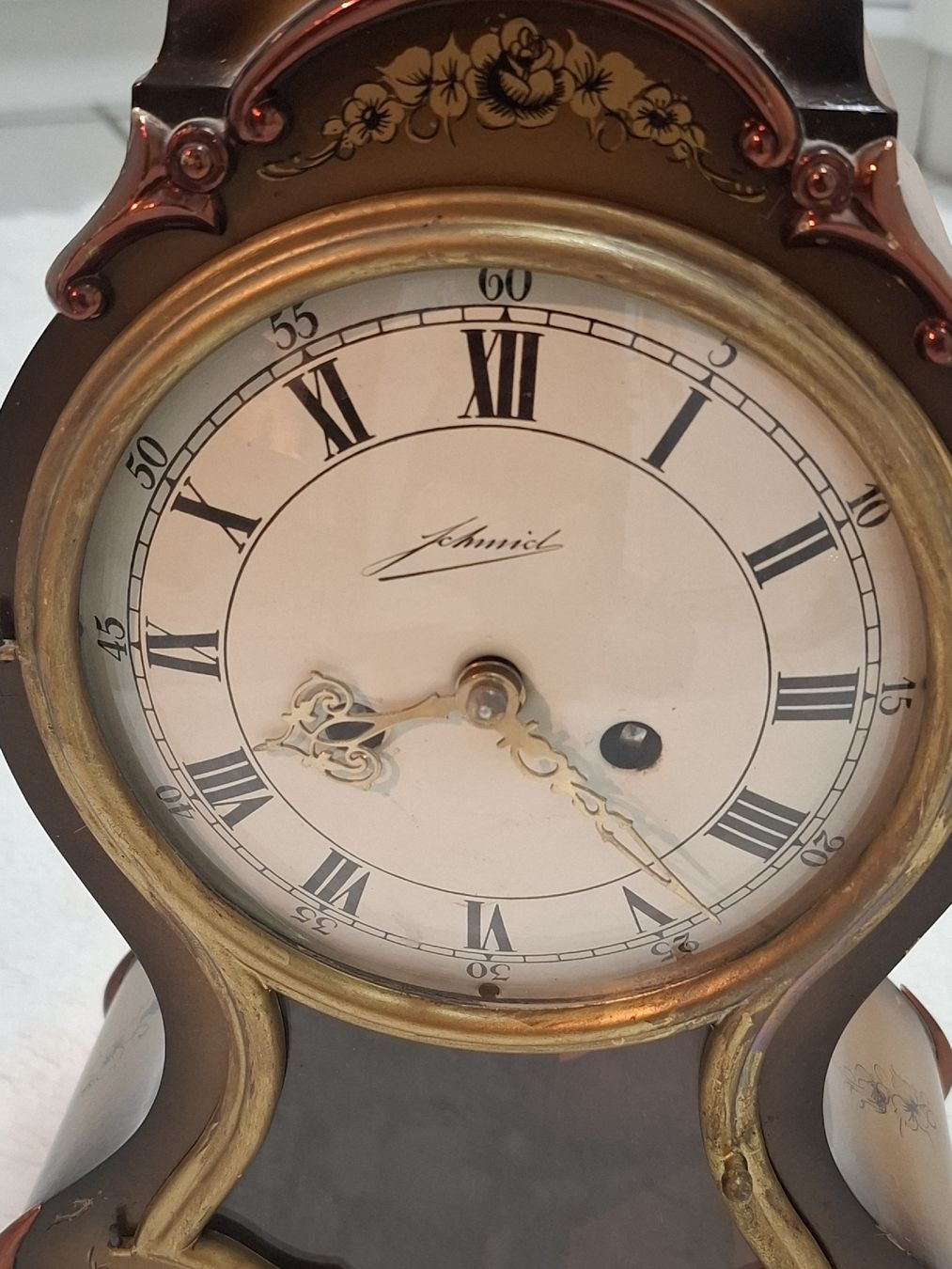 Orologi da terra & Orologi da parete: Tisch/ Wand Pendule Schmid mit Sockel – Usato da Riniken venduto da bro_slk8 3