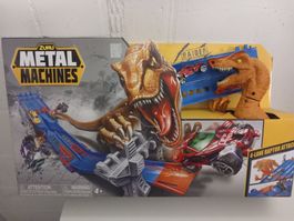Zuru Metal Machines 4-Lane Raptor Attack Spielset Dinosau...