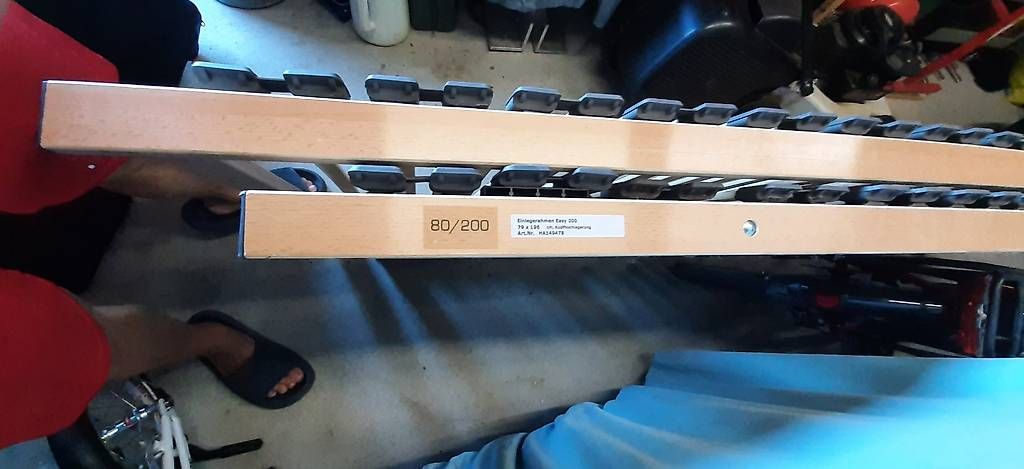 Lattenroste: 2x Lattenrost 80x200cm gebraucht – Gebraucht aus Hugelshofen von Freak44 1