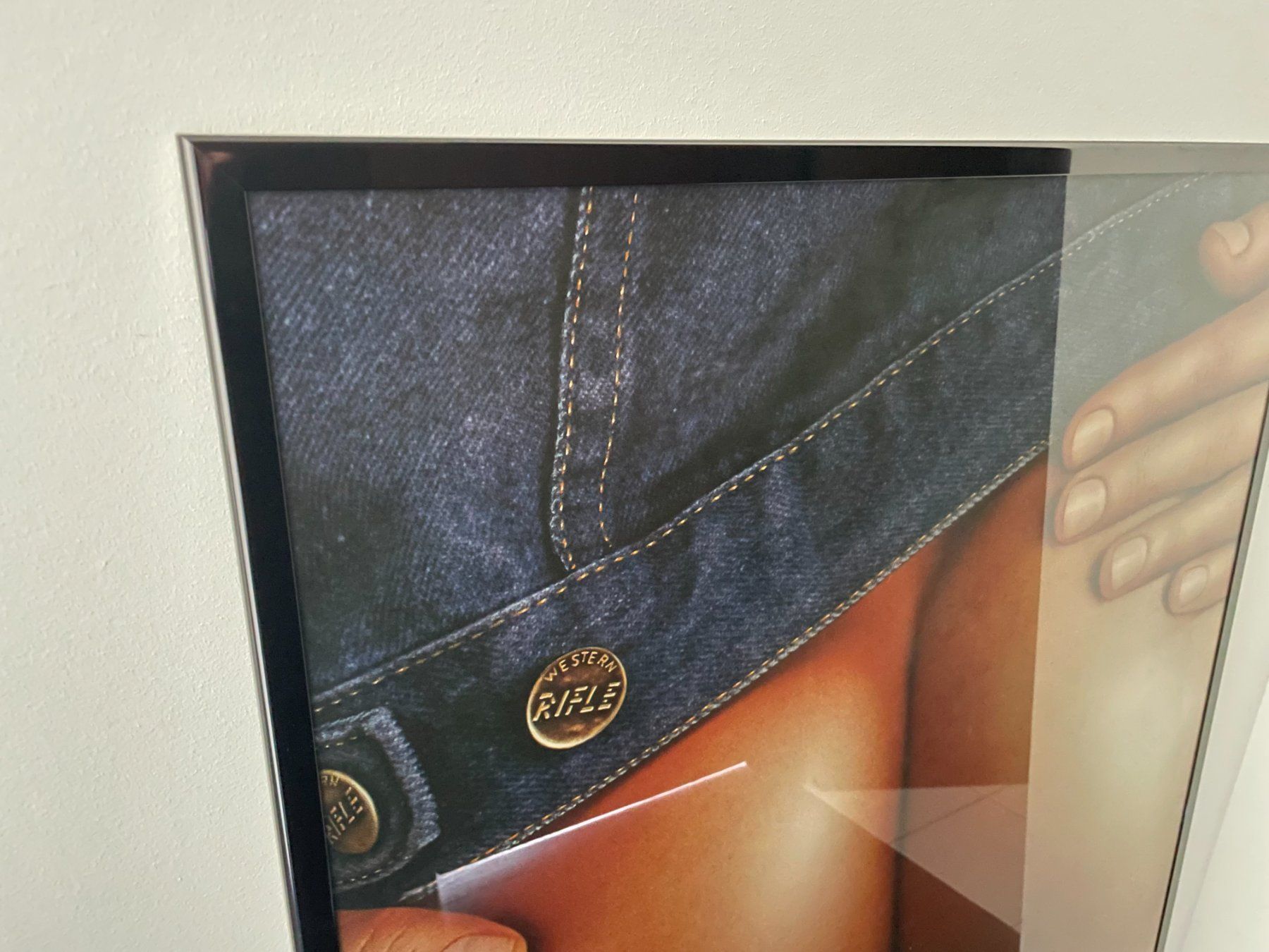 Foto & Immagini: Kult-Plakat "RIFLE Traumjeans" – Usato da Biel-Benken BL venduto da Drueblatt 1