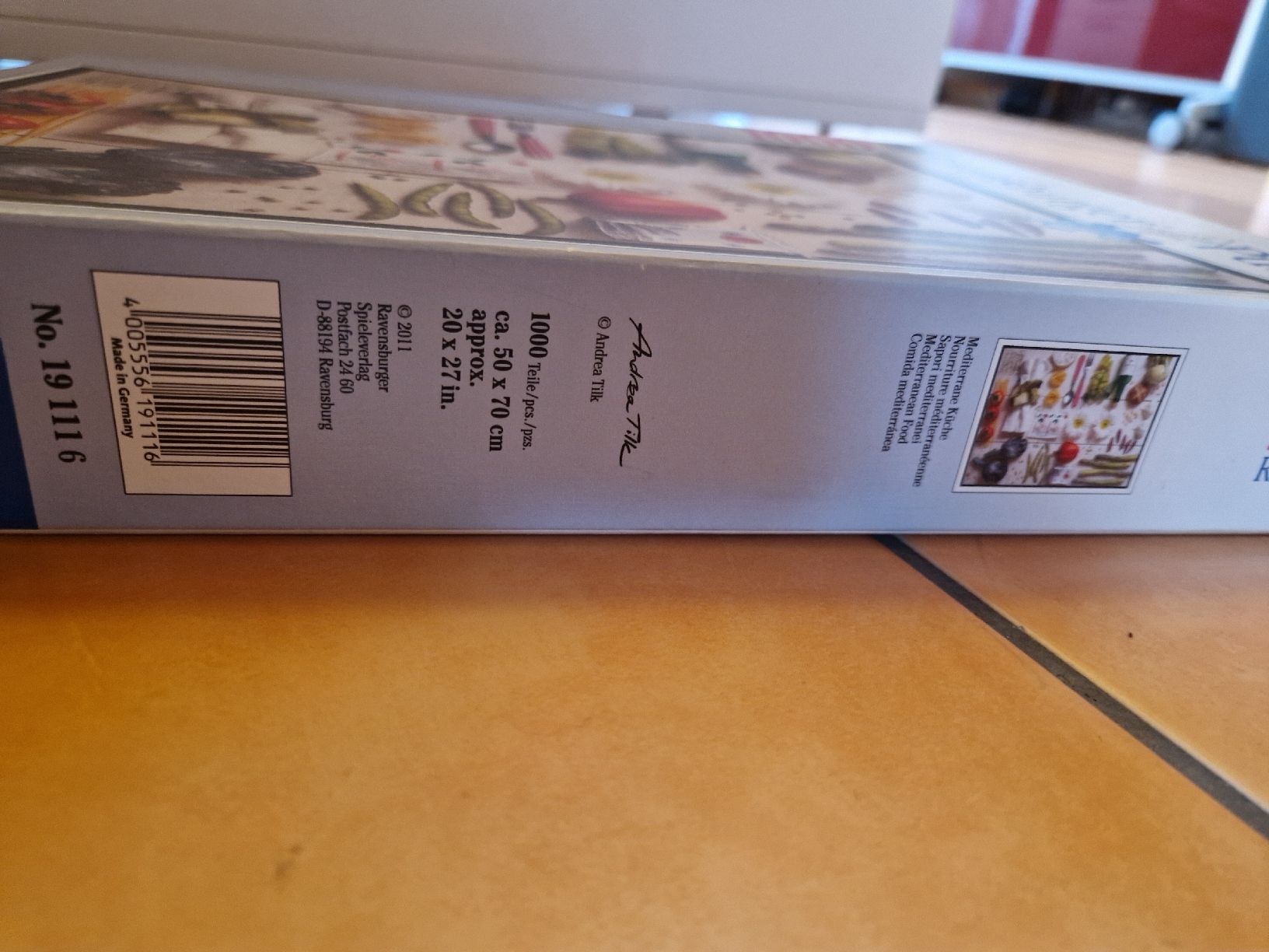 Ravensburger Puzzle: Puzzle Mediterrane Küche – Usato da Lichtensteig venduto da Cocabana_16 1